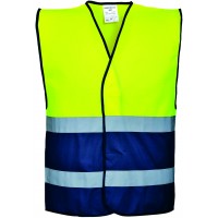 COLETE ALTA VISIB. AMARELO/AZUL ESC C484 COLETE ALTA VISIB. AMARELO/AZUL ESC C484